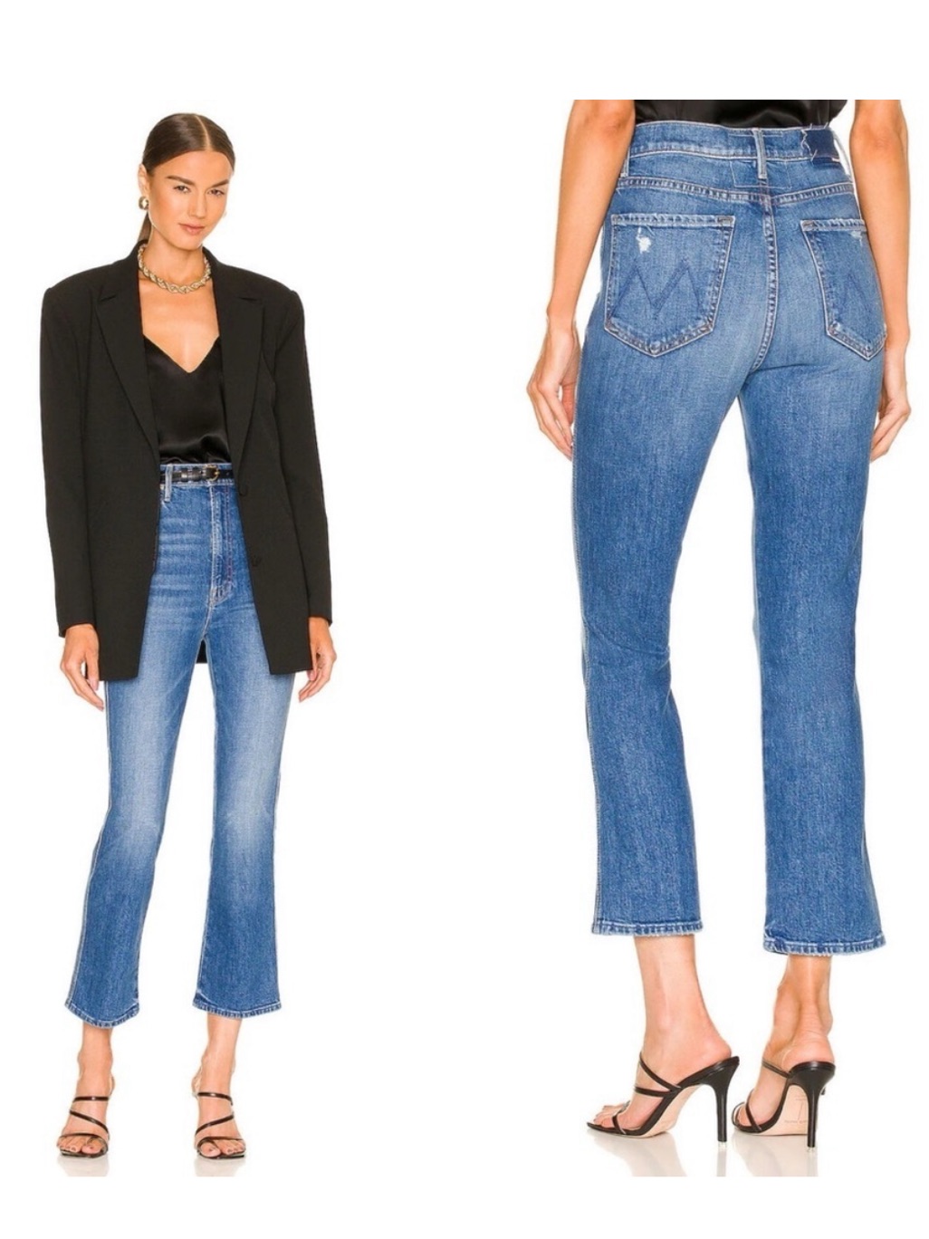 Mother Denim Hw Smokin' Double Ankle Jean - Broken Record Size 26